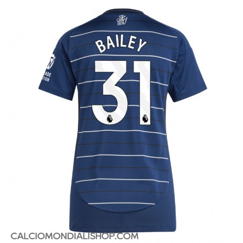 Maglie da calcio Aston Villa Leon Bailey #31 Terza Maglia Femminile 2024-25 Manica Corta